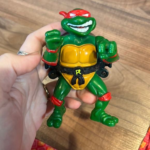 Sewer Shell Toys | Vintage 1991 City Sewer Shell Raphael 4in Action Figure Tmnt By ...